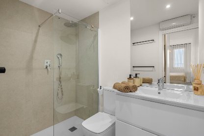 Casa de PEDRO El Lago: badkamer