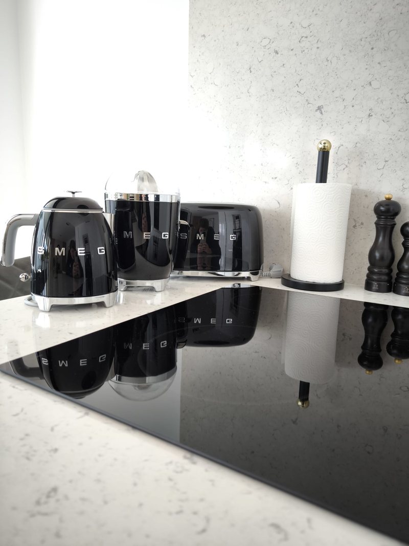 SMEG-toestellen in de keuken